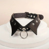 PU Leather Collared Choker Color Black