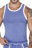 1510 Clever Tethis Tank Top Color Blue