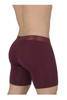 EW1624 ErgoWear Men's MAX XX Boxer Briefs Color Burgundy