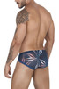 1525 Clever Men's Continental Briefs Color Petrol Blue