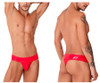 99742 CandyMan Men's Gloss Thong Color Red