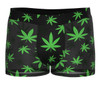 145-294 MalePower Men's "Hazy Dayz" Pouch Shorts Color Pot Leaf