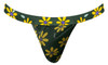 433-285 MalePower Men's "Petal Power" Micro Thong Color Daisy Print