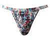 331-293 MalePower Men's "Your Lace Or Mine" Jockstrap Color Red-White-Blue