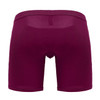 EW1659 ErgoWear Men's SLK Boxer Briefs Color Burgundy