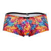 91170 Xtremen Men's Printed Trunks Color Fire