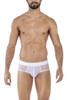 1626 Clever Men's Yin Yang Briefs Color White