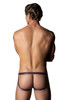 386-291 MalePower Men's Love Star Jock with Ring Color Purple