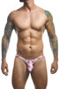 XSJBU02 Justin+Simon Men's Bulge Thong Color Coquette