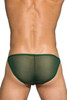 DIAMU3454BT Private Structure Men's Desire Intima Low Rise Bikini Color Green