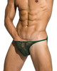DIAMU3454BT Private Structure Men's Desire Intima Low Rise Bikini Color Green