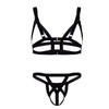 99822 CandyMan Men's Two-Piece Outfit Color Black