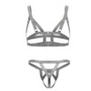 99822 CandyMan Men's Two-Piece Outfit Color Gray