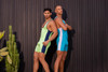 2216 JOR Men's Fighter Bodysuit Color Green