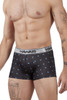 42470 Hawai Men's Printed Microfiber Trunks Color Black