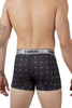 42470 Hawai Men's Printed Microfiber Trunks Color Black