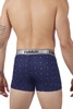 42470 Hawai Men's Printed Microfiber Trunks Color Blue