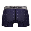 42470 Hawai Men's Printed Microfiber Trunks Color Blue