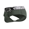 91221 Xtremen Men's Microfiber Briefs Color Green
