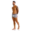 25040100123 Unico Men's Albaricoque Trunks Color 59-Gray