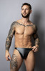 442-301 MalePower Men's Liquid Onyx 2.0 Bong Thong Color Black