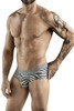1801 Clever Men's Cebra Briefs Color Gray