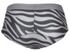 1801 Clever Men's Cebra Briefs Color Gray