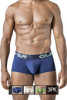 229953 Clever Men's 3PK Australian Latin Trunks Color Beige-Blue-Green