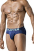 519968 Clever Men's 3PK Australian Latin Briefs Color Beige-Blue-Green