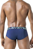519968 Clever Men's 3PK Australian Latin Briefs Color Beige-Blue-Green