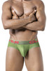 519968 Clever Men's 3PK Australian Latin Briefs Color Beige-Blue-Green