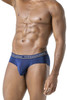 519969 Clever Men's 3PK Australian Latin Briefs Color Blue-Petrol-Green