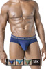 519969 Clever Men's 3PK Australian Latin Briefs Color Blue-Petrol-Green