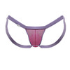99841 CandyMan Men's Mesh Thong Color Hot Pink