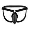 99842 CandyMan Men's Mesh Jockstrap Color Black