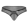 99843 CandyMan Men's Fishnet Thong Color Black