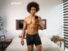 EW1749 ErgoWear Men's MAX BOLD Boxer Briefs Color Black