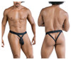99847 CandyMan Men's Mesh Thong Color Black