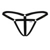 99852 CandyMan Men's Nudist Thong Color Black