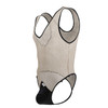 99858 CandyMan Men's Fishnet Bodysuit Color Beige-Black