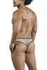 99860 CandyMan Men's Fishnet Thong Color Nude-Black