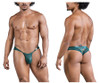 99861 CandyMan Men's Lace Thong Color Green