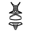 99862 CandyMan Men's Fishnet Outfit Color Black