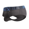 41316 Xtremen Men's Microfiber Briefs Color Gray