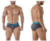 41316 Xtremen Men's Microfiber Briefs Color Gray