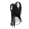 99865 CandyMan Men's Fringe Lace-Mesh Bodysuit Color Black