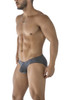 91210B Xtremen Men's Microfiber Briefs Color Gray