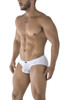 91210B Xtremen Men's Microfiber Briefs Color White