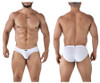 91210B Xtremen Men's Microfiber Briefs Color White