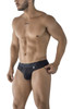 91211B Xtremen Men's Microfiber Thong Color Black